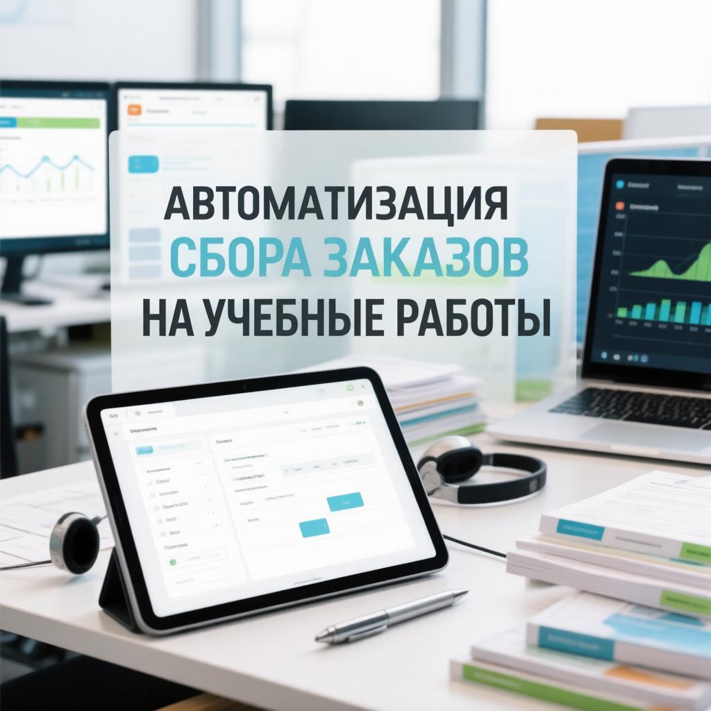 Автоматизация сбора заказов на учебные работы